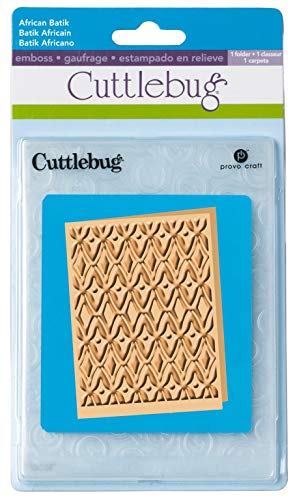 Cuttlebug Embossing Folder African Batik